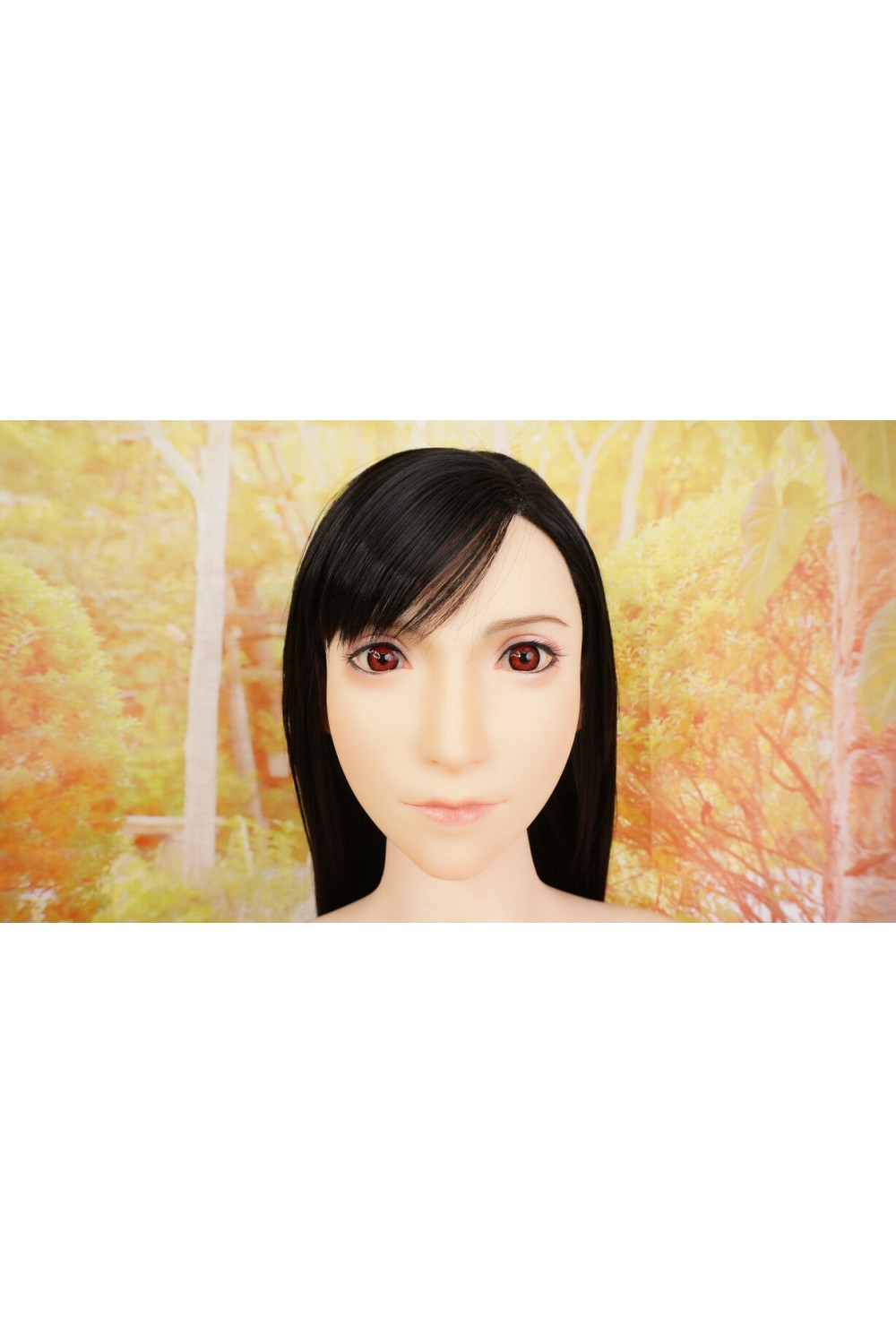【中古】【初心者応援パック 新古超美品】Game Lady #No.03_1ティファ 硬質シリコンヘッド 髪の毛の植毛OP 167cm Dカップ ボディリアルメイク 【フルシリコン製】 【オプション多数】