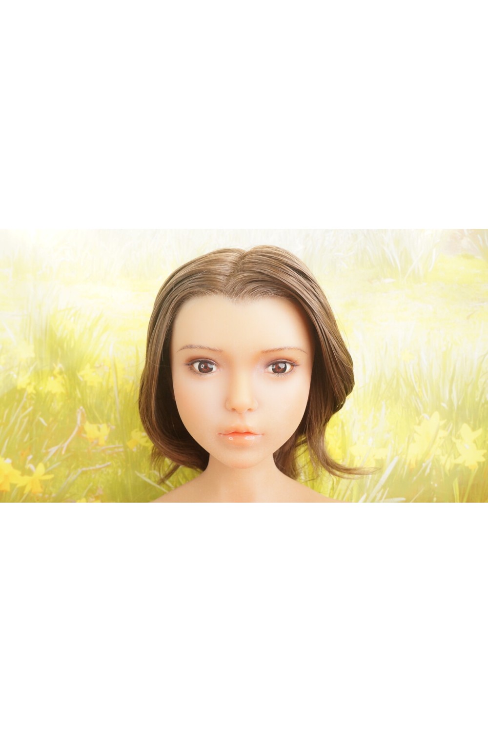 【O初心者応援パック 新古超美品ホール未使用品】Piper Doll #Phoebeシリコンヘッド 140 cm Gカップ シリコンシームレス