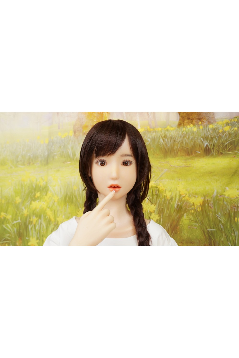 【初心者応援パック 美品】EXDOLL（アルテトキオ）#Wakana(Type E)ヘッド145cm 普通胸 衣装付属 ネイル（付け爪）OP 指ワイヤー加工OP 視点移動OP 骨格 グリップタイプ 肌色 クリーム
