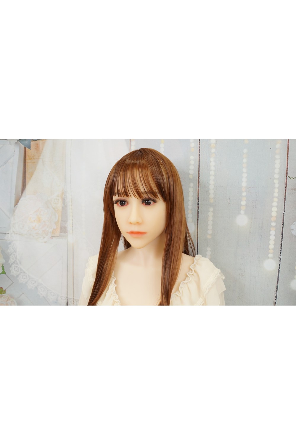 【中古】WM Dolls #85ヘッド＋Real Girl 157cm Fカップ(A工場製) ゼリー胸 自立加工OP 視点移動 EVO新骨格 肌色 ナチュラル