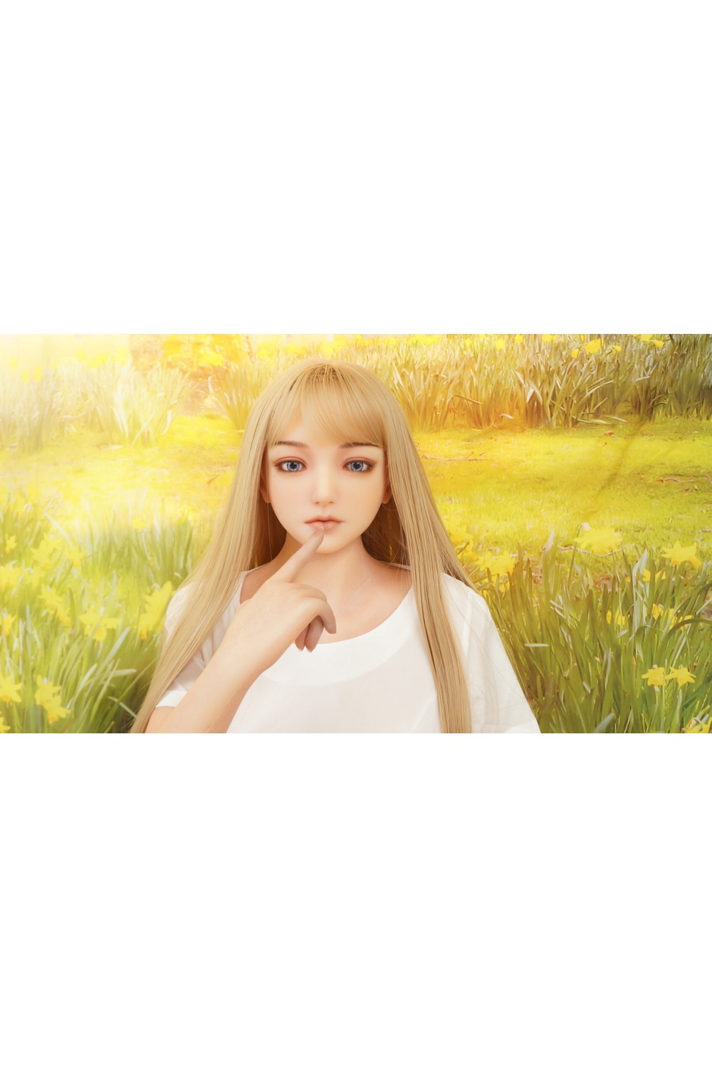 【初心者応援パック 美品】XYcolo Doll #依娜ヘッド 158cm Gカップ 衣装付属 オーガニックシリコンPRO OP 全身スーパーリアルメイク付き 指関節 眉毛と睫毛の植毛OP 視点移動 新骨格 肌色 ナチュラル