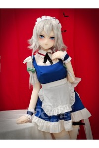 【新品】Aotume Doll アニメドール 155cm Cカップ #103ヘッド 咲夜コス ヘッド及びボディー材質選択可能 AOT 0056