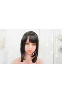 【中古】AIBEI DOLL #194 ヘッド153cm Gカップ ゼリー胸 自立加工OP EVO骨格OP 肌色 ダークブラウン