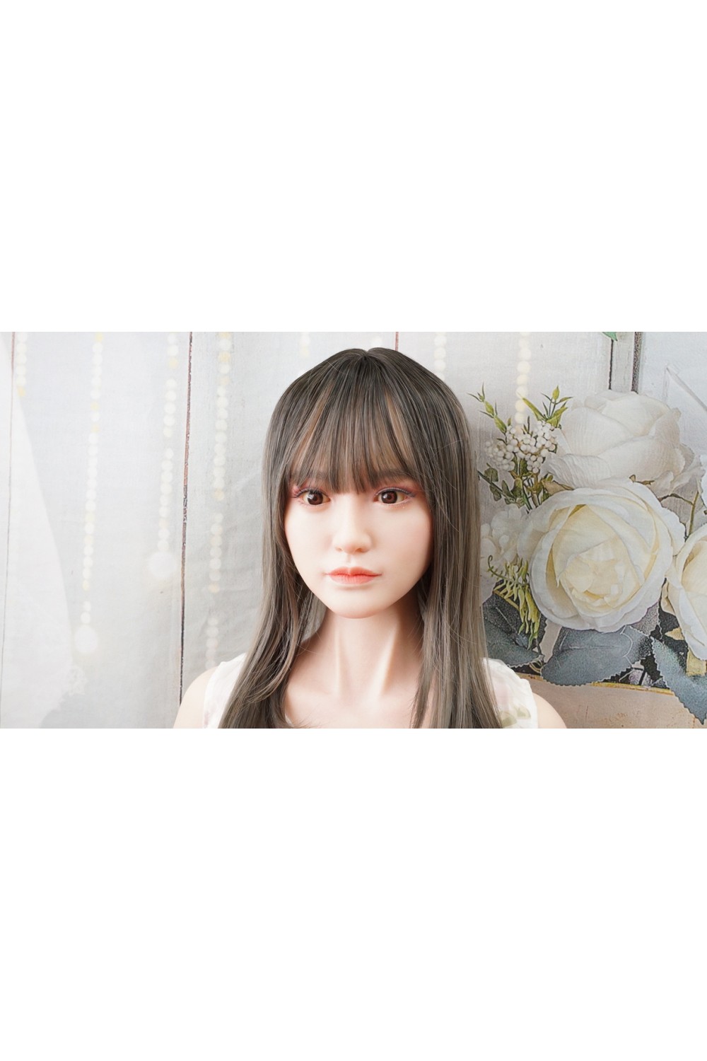 【初心者応援パック 新古超美品】Top Sino Doll #T17 米楠(Minan) ヘッド170cm Bカップ 衣装付属 各所柔ら仕上げ 全身RRSメイクOP お口の開閉OP 眉毛と下睫毛の植毛OP 視点移動 自立加工 新骨格 肌色 ナチュラル