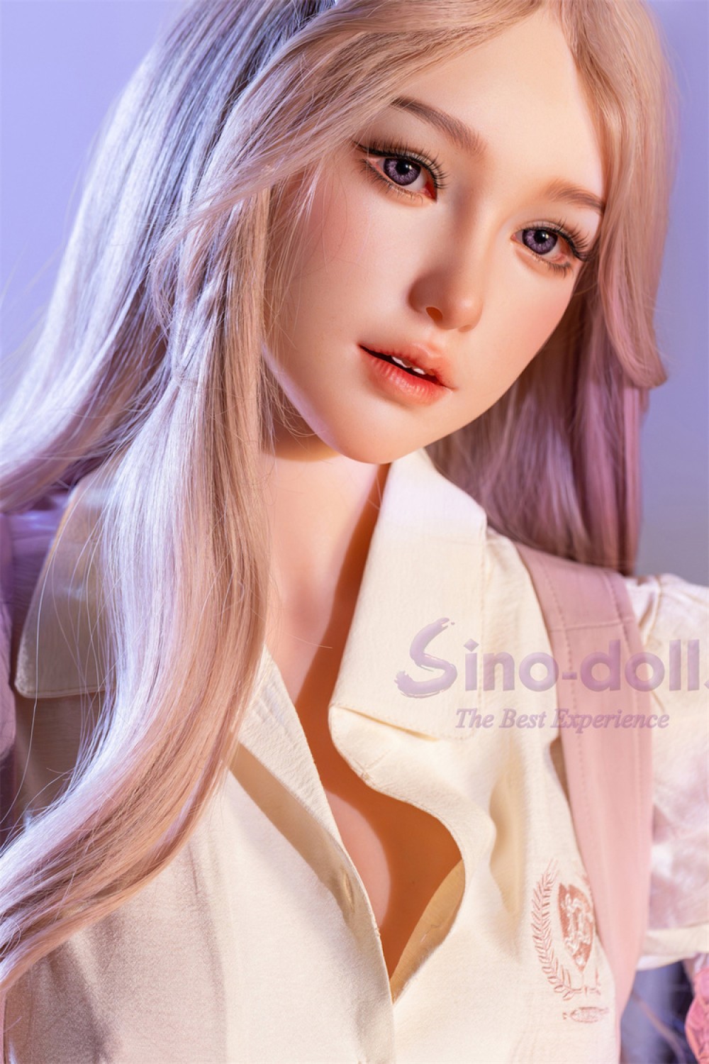 【新品】フルシリコン製ラブドール Sino Doll 実践向け 161cm Hカップ S41 LinChun ヘッド 軽量化 掲載画像はリアルメイク付き 顔は蝋人形メイク付き SINO 0006