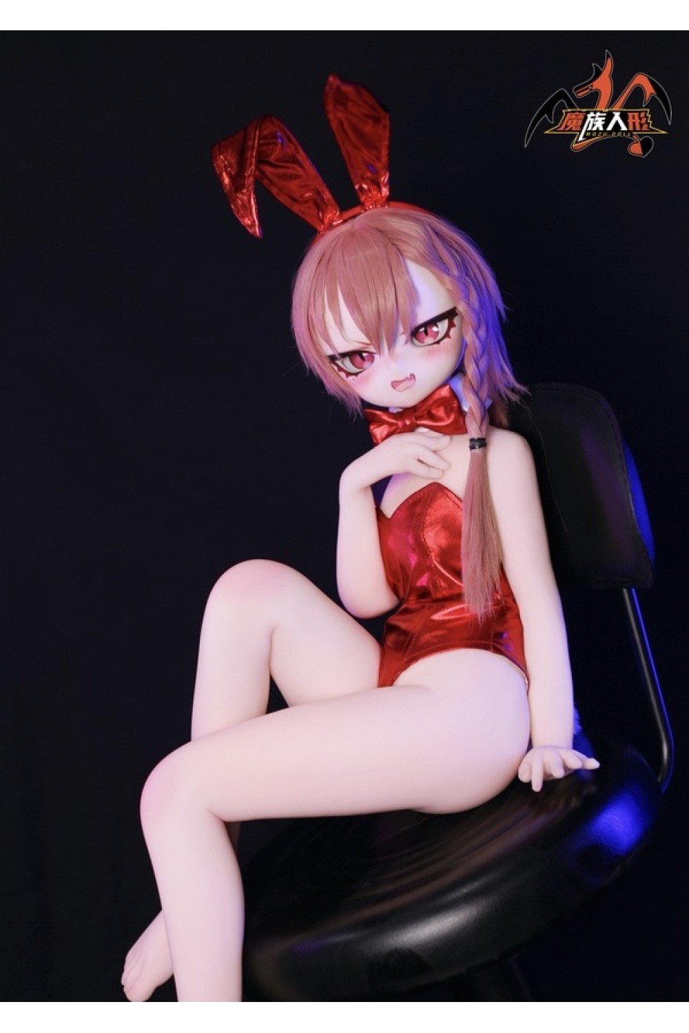 【新品】MOZU DOLL 85cm Aカップ ネルちゃん ソフトビニール製頭部 TPE製ボディ 肌色＆眼球色＆メイク＆ウィッグ＆衣装は宣材写真と同じ 6kg MOZU 0013