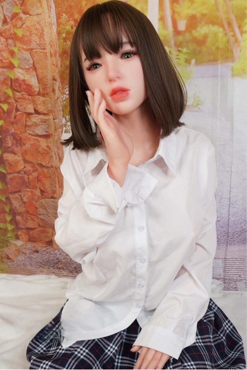 【美品】アート技研(Art-doll) #M1澪(ホクロ無しタイプ) 148cm Dカップ 眉毛下睫毛植毛OP 視点移動 超リアルメイク指関節 自立加工 新骨格 肌色 ナチュラル