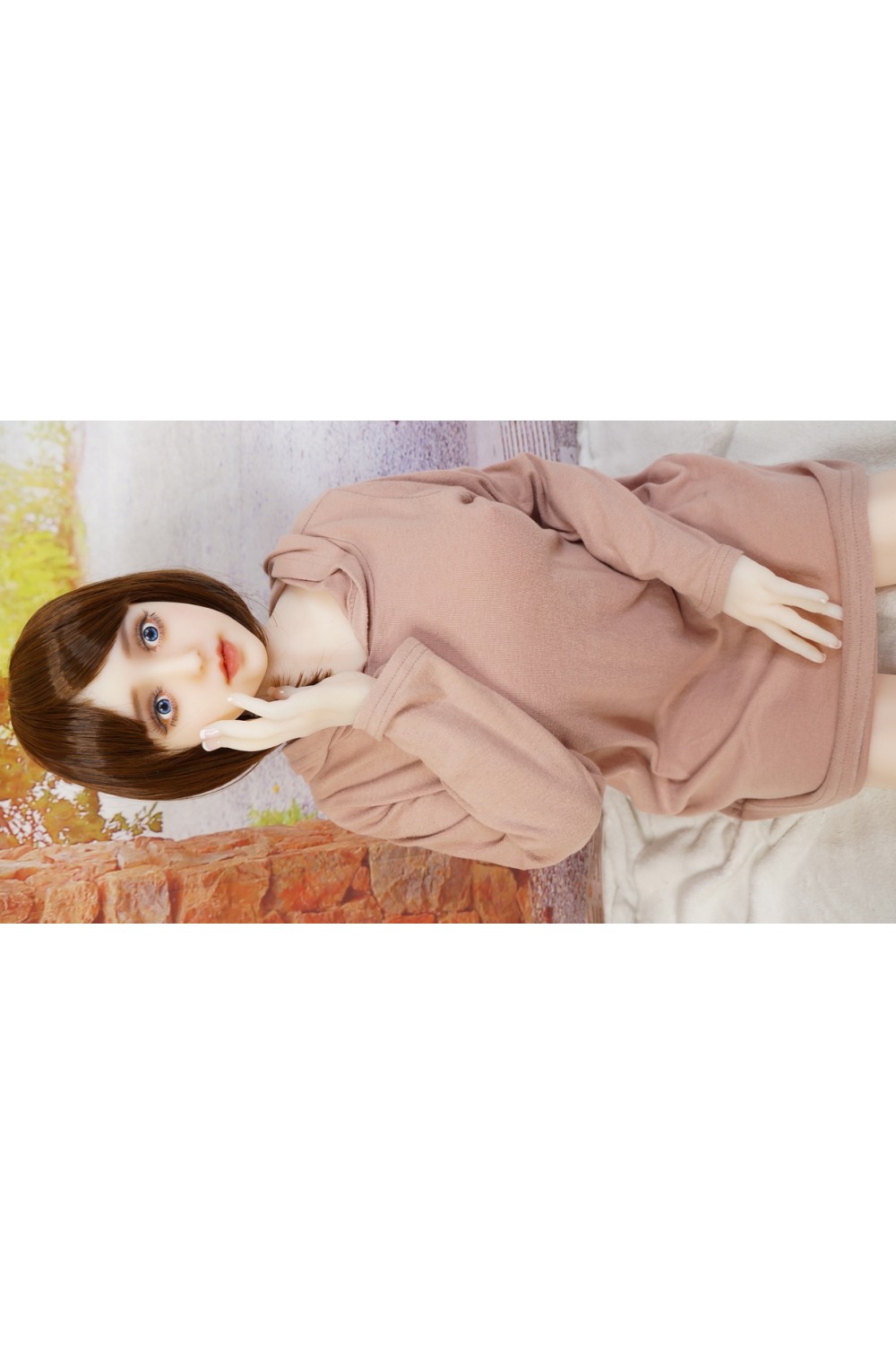 Qita Doll #小柒 125cm 自立加工 通常骨格 肌色 ホワイト
