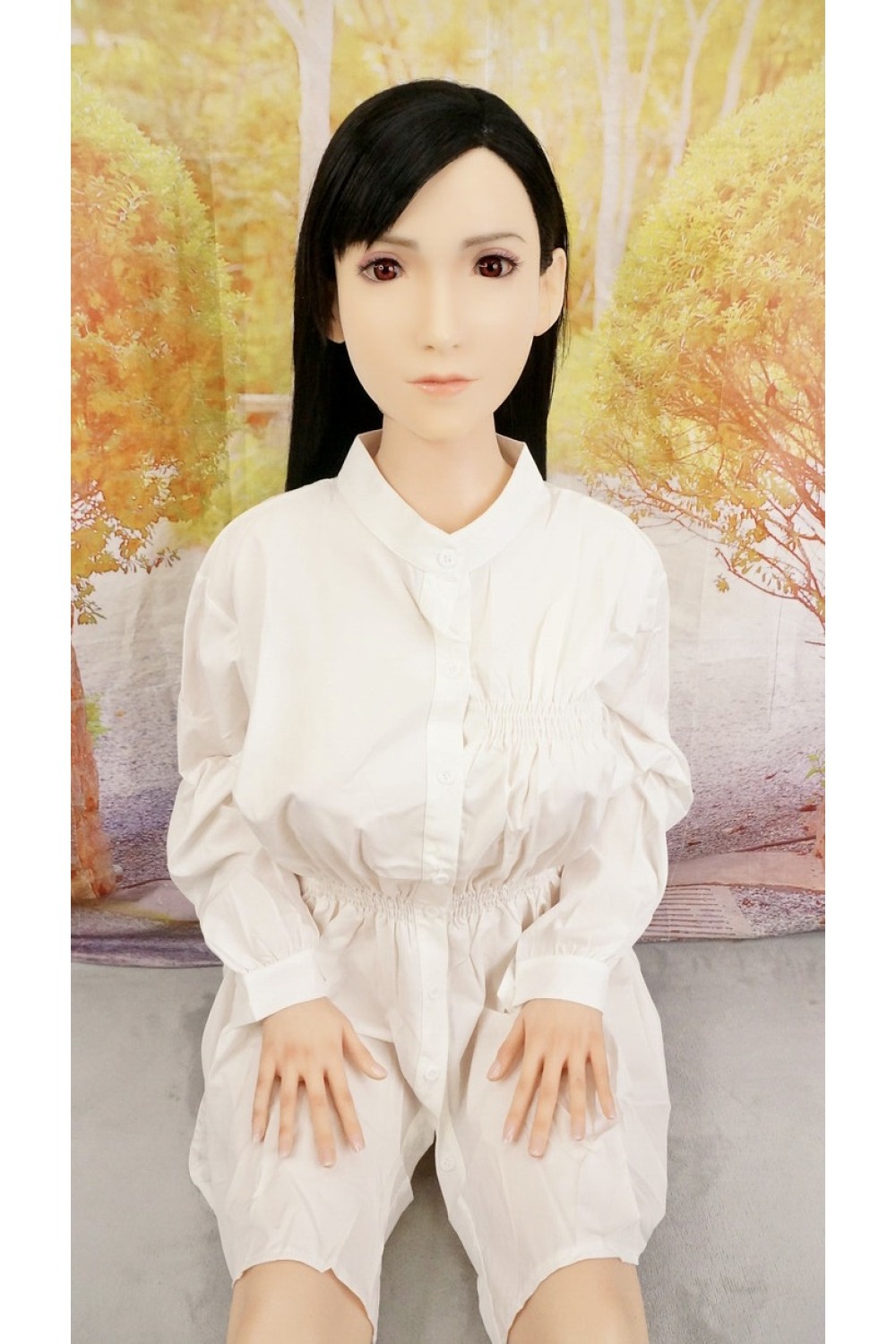 【中古】【初心者応援パック 新古超美品】Game Lady #No.03 硬質シリコンヘッド 髪の毛の植毛OP 168cm Dカップ 指関節あり 自立加工 ハードフィート(足首から足裏まで硬め)ボディリアルメイク付き 【スーパーソフト版】 【フルシリコン製】