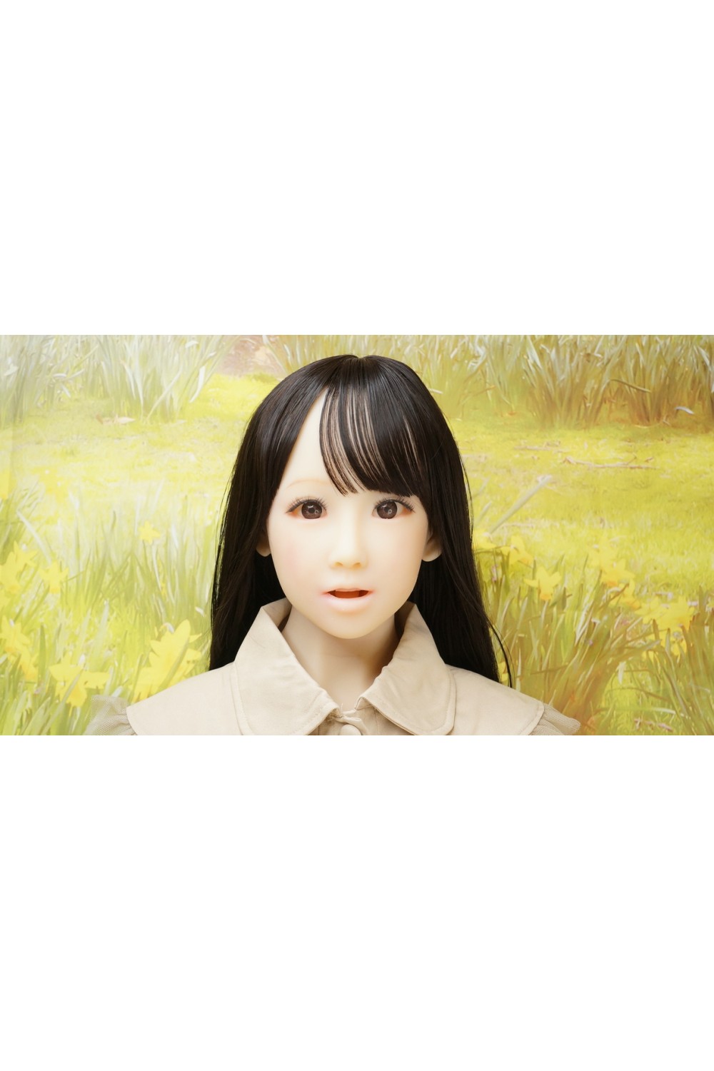 【中古】MOMODOLL #由菜 ヘッド138cm Aカップ 固定式舌OP EVO骨格 肌色 ナチュラル