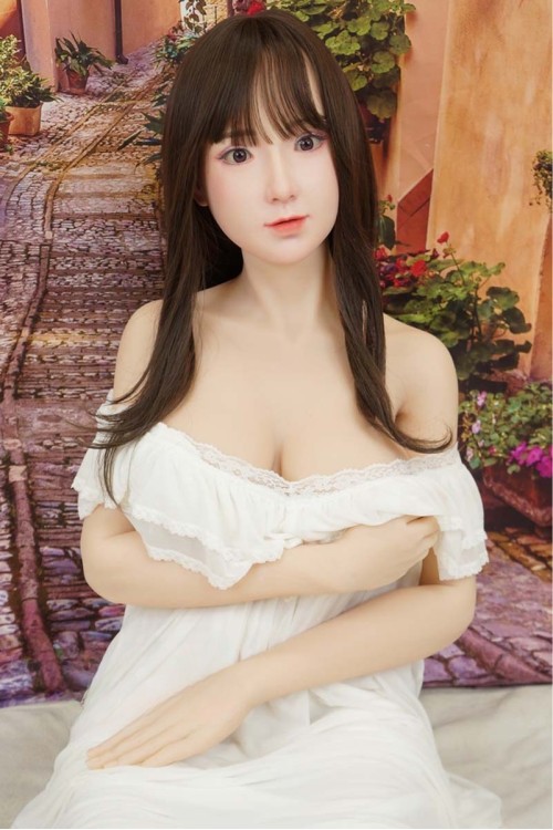 【中古】XY DOLL #E？硬めシリコンヘッド ＋Sanhui Doll 168cm Fカップ 各所柔らか仕上げ 眉毛と下睫毛の植毛 視点移動 肌色 ナチュラル