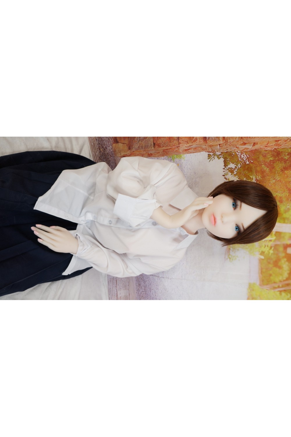 Piper Doll #Phoebe Elf ears 130cm シームレス ラブドール ゼリー胸 各所柔らか仕上げOP 自立加工 視点移動 ボディ リアルメイク EVO骨格 肌色 ホワイト