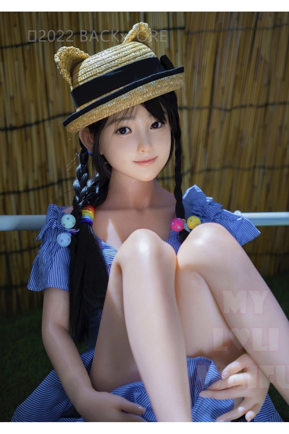 【新品】My Loli Waifu 略称MLWロり系ラブドール フルシリコン製 138cm Bカップ Rena頭部 メイク選択可能 MLW 0035