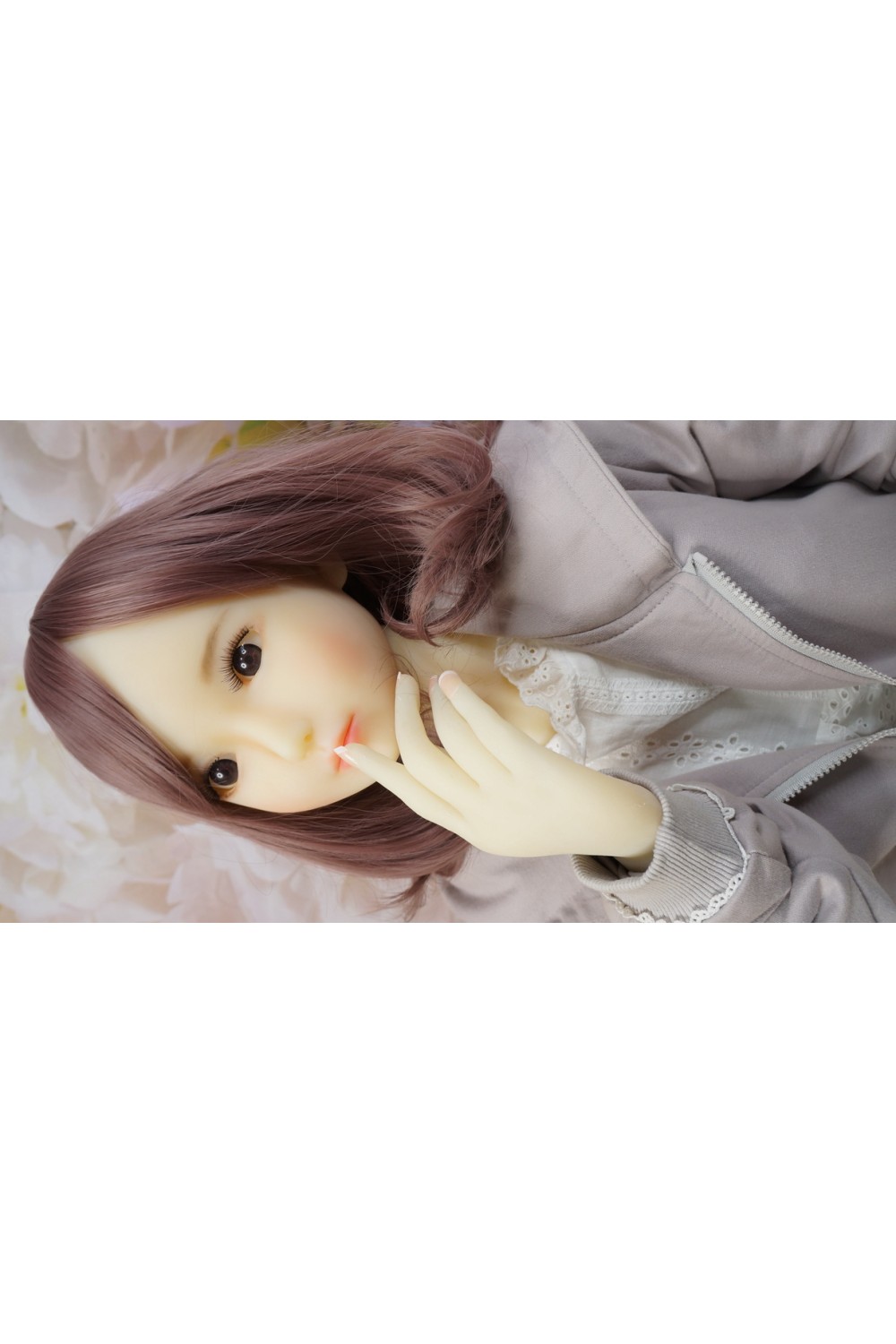AXB Doll #84ヘッド 140cmCカップ バスト中 中空胸 自立加工 視線移動 肌色 ホワイト