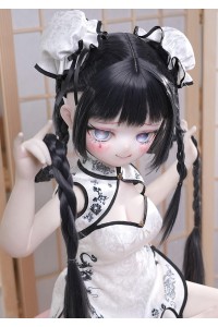 【新品】MW Girl（魔物姫）85cm 小野春田ちゃん 中華風美少女 ソフトビニール製頭部 シリコン製ボディ 肌色＆眼球色＆メイク＆ウィッグ＆衣装は宣材写真と同じ MW 0004