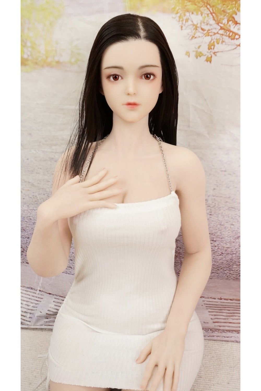 【中古】【初心者応援パック 新古超美品】Only Love 髪の毛の植毛OP 100cm Bカップ【フルシリコン製】