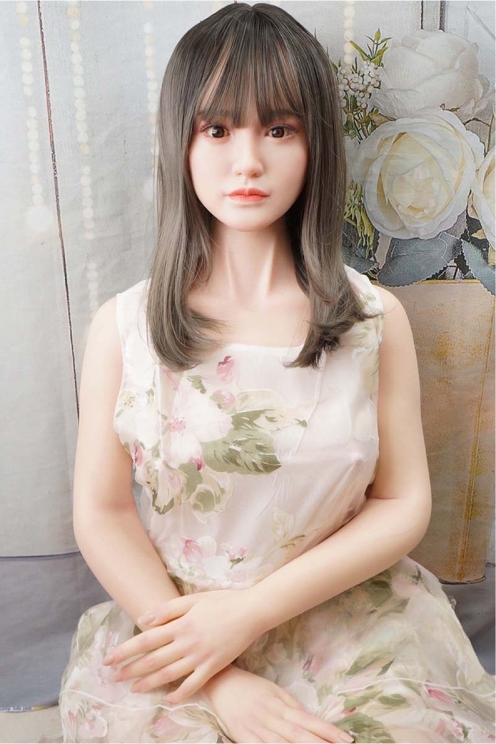 【初心者応援パック 新古超美品】Top Sino Doll #T17 米楠(Minan) ヘッド170cm Bカップ 衣装付属 各所柔ら仕上げ 全身RRSメイクOP お口の開閉OP 眉毛と下睫毛の植毛OP 視点移動 自立加工 新骨格 肌色 ナチュラル