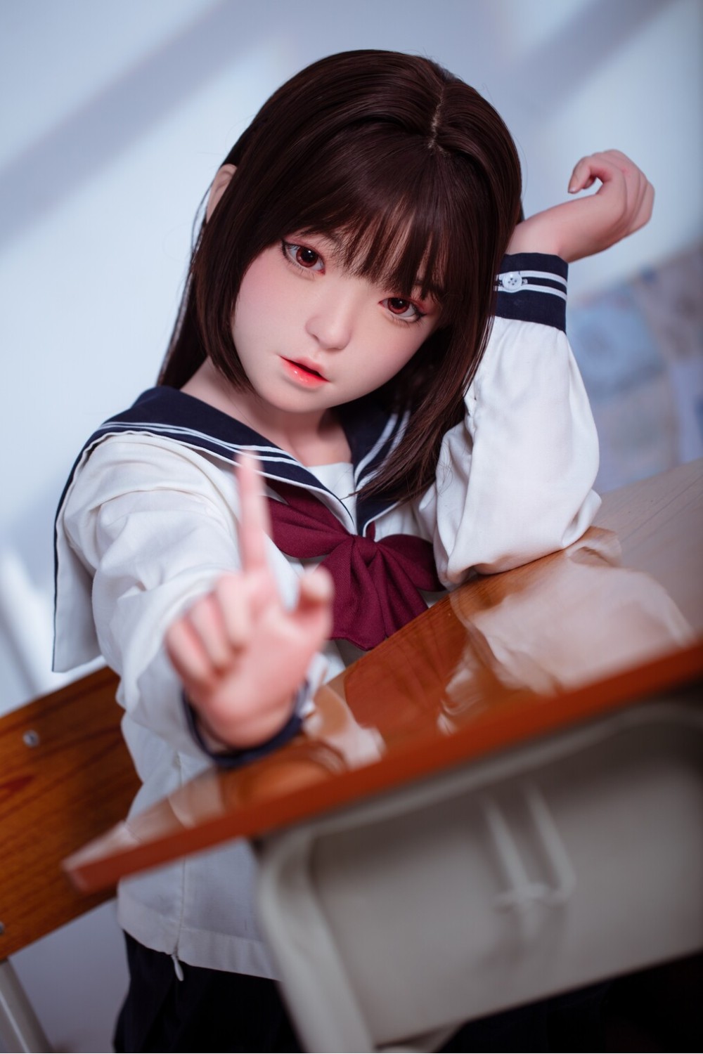 【新品】FUDOLL #J008 Kanna (シリコンヘッド＋TPEボディ) 136cm A-cup FUD 0001