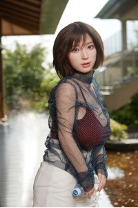 【国内検品済 新品未使用即納品】 Top Sino Doll #T21 Mikui(米葵)ヘッド 160cm Hカップ 全身RRS+メイクOP 各所柔らか仕上げ 口開閉機能OP 眉毛と下睫毛植毛 視点移動 ハードフィート(自立加工) 指関節 新骨格 肌色 ホワイト