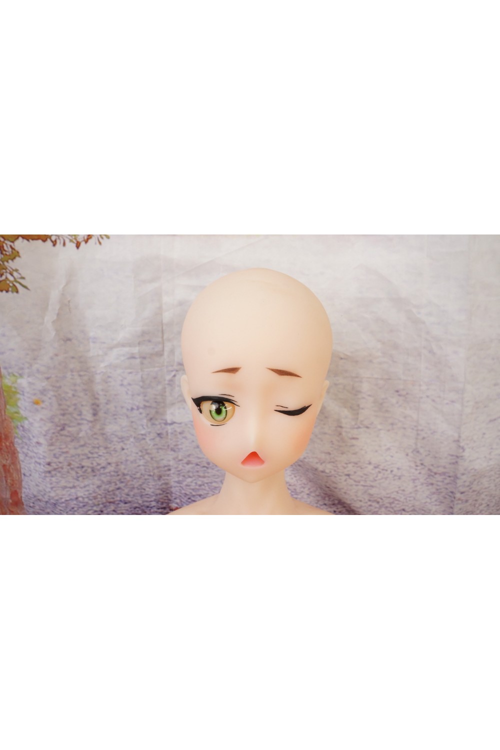 【O中古 ホール未使用品】Butterfly Doll #嘉娜 (カナ) 片目閉じ版ヘッド 80cm Aカップ