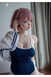 【初心者応援パック 国内検品済 新品未使用即納品】Houyu後遇 # 伊娃eva 軟質シリコンヘッド モフエク植毛『モフカット(顔周りの修正カット)OP 模擬口腔+オーラル機能＋顎関節ありの軟質ヘッドOP 150cm EカップHouyu&RZRDOLLコラボ製品 【フルシリコン製】【オプション多数】
