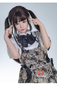 【新品】SHEDOLL 148cm Dカップ 小芙(XiaoFu) 2.0 ヘッド ラブドール ボディー材質など選択可能 カスタマイズ可能 掲載画像はフルシリコン製 SHE 0070