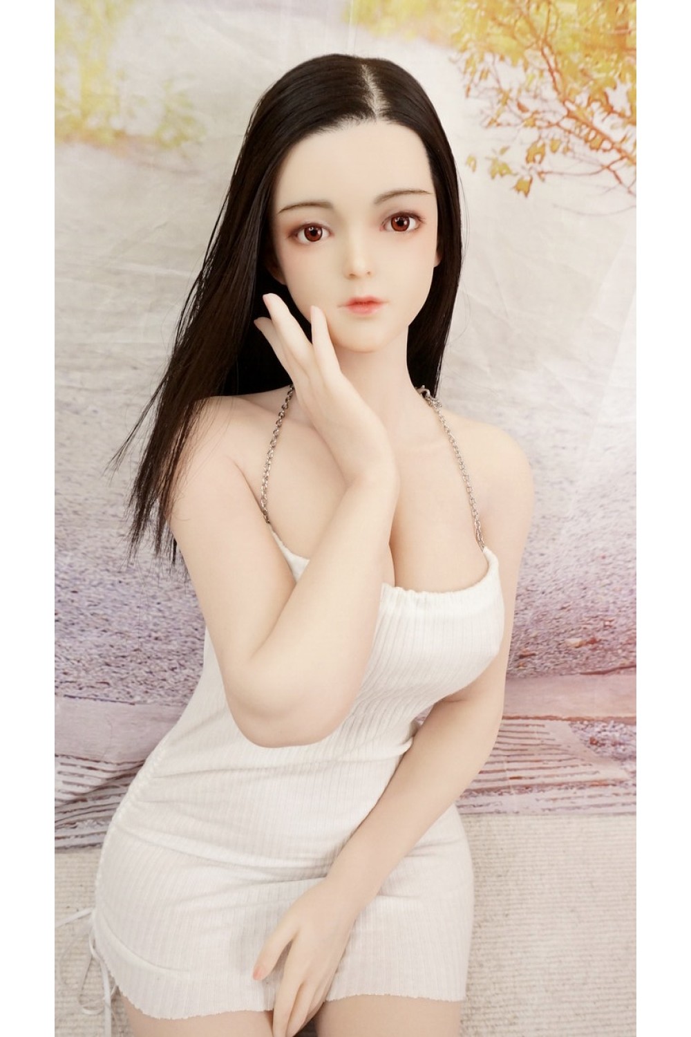 【中古】【初心者応援パック 新古超美品】Only Love 髪の毛の植毛OP 100cm Bカップ【フルシリコン製】
