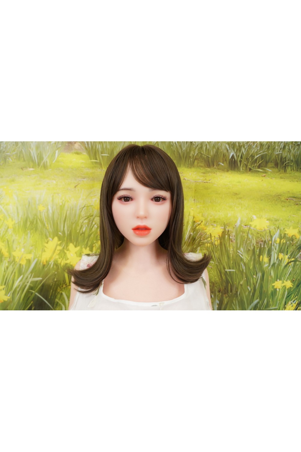 【初心者応援パック 超美品】アート技研(Art-doll) ＃M1澪 ホクロ無し オーラル可能(舌付き) 148cm Dカップ 衣装付属 超リアルメイク 各所柔らか仕上げOP オーラル可能(舌付き) OP 指関節 自立加工 眉毛と下睫毛の植毛OP 視点移動 新骨格 肌色 ピンク
