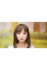 【初心者応援パック 新古超美品】Bezlya Doll(略称BZLドール) フルシリコン製 #Gヘッド 硬質シリコンヘッド 160cm Bカップ 衣装付属 ボディのリアルメイク ゼリー胸 眉毛と睫毛の植毛 視点移動 指関節 EVO新骨格 肌色 ナチュラル