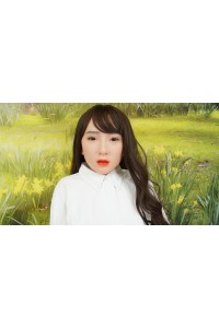 【中古】WAXDOLL #GE07 硬質シリコンヘッド 旧型 148cm AAカップ ボディリアルメイク付き ゼリー胸 自立加工OP 視点移動 眉毛と睫毛植毛 陰毛植毛OP 膣の柔らか仕上げ 新骨格 肌色 ナチュラル