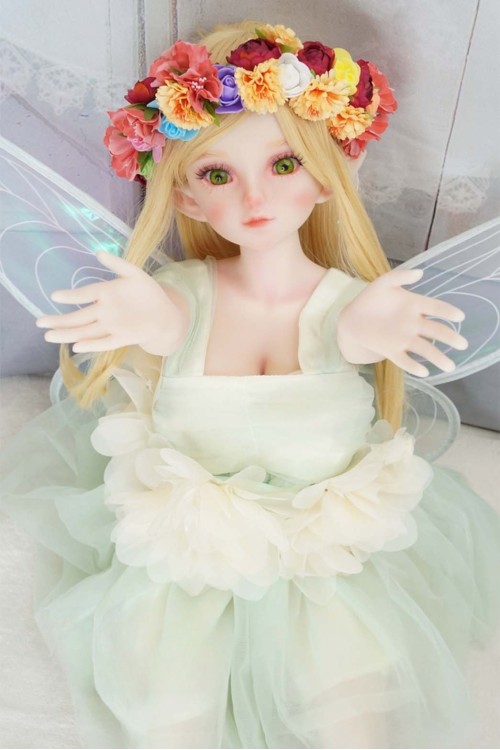 【初心者応援パック 新古美品】INHERIT 80cm Eカップ Elf 衣装付属 ゼリー胸 新骨格 肌色 ホワイト