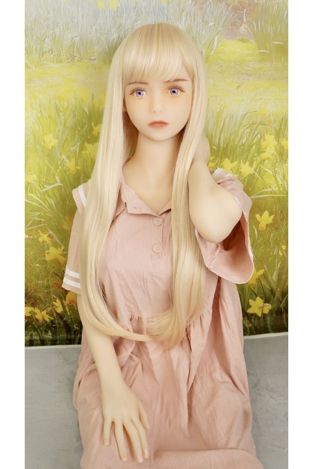 【中古】【中古超美品】DimoDoll #A90ヘッド 148cm 大胸 ゼリー胸 自立加工あり 全能骨格