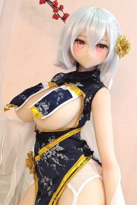 【新品】ヘッド及びボディー材質選択可能 アニメドール 凹凸咪 Aotume 155cm Hカップ #81 新発売 掲載画像はフルシリコン製 AOT 0004
