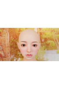 XYcolo Doll #Mina美娜＋ #Yinan依楠 シリコンヘッド2つ付属 163cm Cカップ オーガニックシリコン リアルメイク 植毛仕様OP 視点移動 指関節 新骨格 肌色 ナチュラル