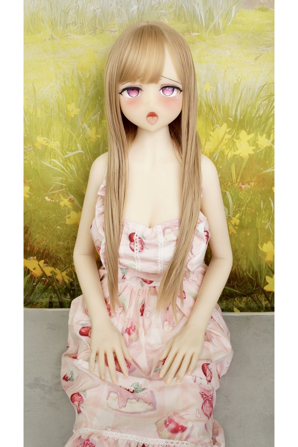 【中古】【初心者応援パック 中古美品】Aotume Doll #カスタムヘッド 155cm Fカップ 指関節OP 自立加工あり