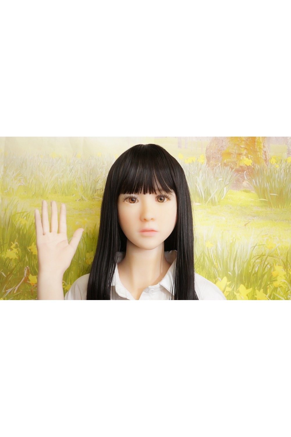 【中古】Real Girl (B工場製) #R3ヘッド 148cm Cカップ ゼリー胸 指関節OP 音声機能OP 自立加工OP 陰毛植毛OP マンコの挟吸機能OP EVO新骨格 肌色 ナチュラル