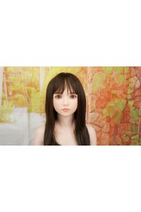 【新古超美品 ホール未使用品】Yearndoll 【進化版】 158cm Dカップ＋Cosdoll #0239硬質シリコンヘッド ボディリアル皮膚メイク付き ゼリー胸 指関節OP 自立加工OP 眉毛と睫毛の植毛 視点移動 各所柔らか仕上げ EVO新骨格 肌色 ホワイト