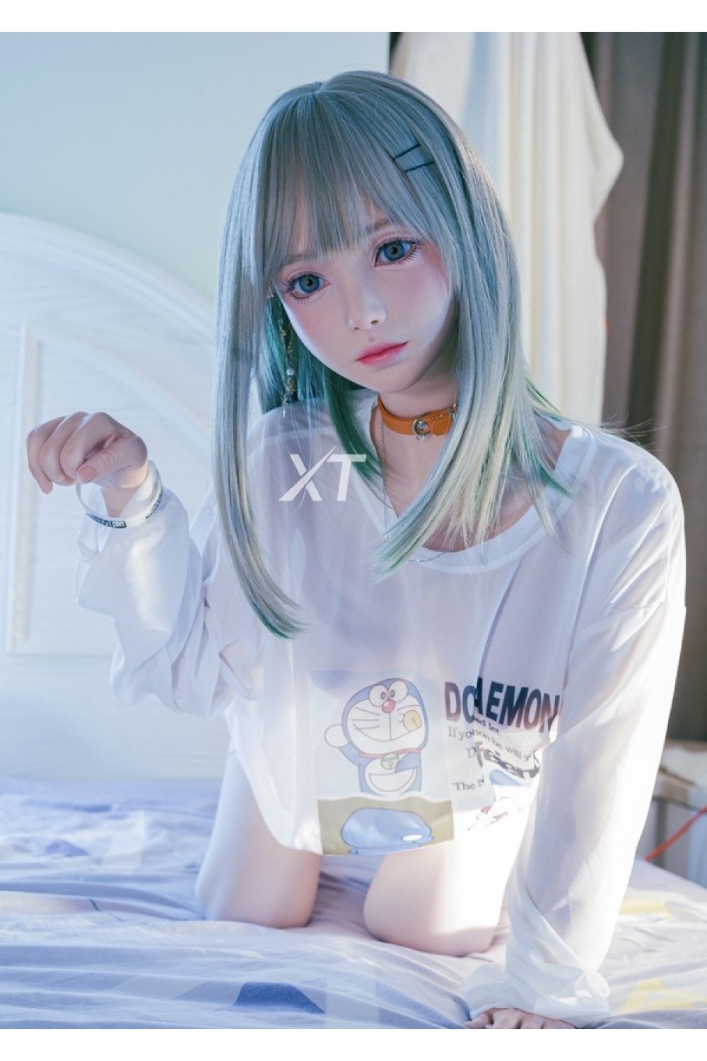 【O国内検品済 新品未使用即納品】XTDOLL #Kaoru かおる軟性シリコンヘッド （口開閉リアル口腔オーラル機能付き)＋#Akira軟性シリコンヘッド（口開閉リアル口腔オーラル機能付き) ヘッド2点付属 150cm Dカップ