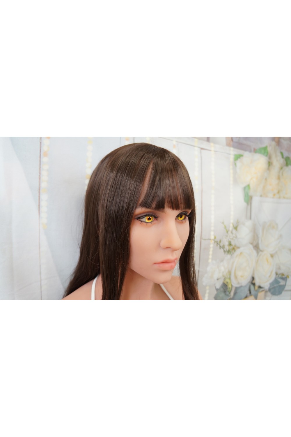 【中古】WM Dolls #159ヘッド 173cm H-cup 欧米仕様 自立加工OP 新骨格 肌色 日焼け