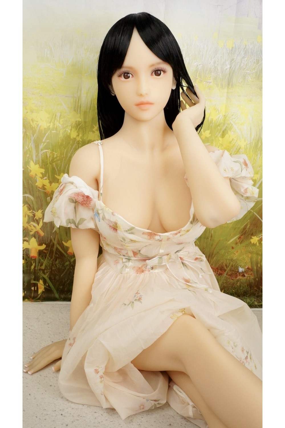 【中古】【初心者応援パック 中古超美品】SEDOLL #76ヘッド 一体舌OP 158cm Dカップ 新骨格OP【オプション多数】