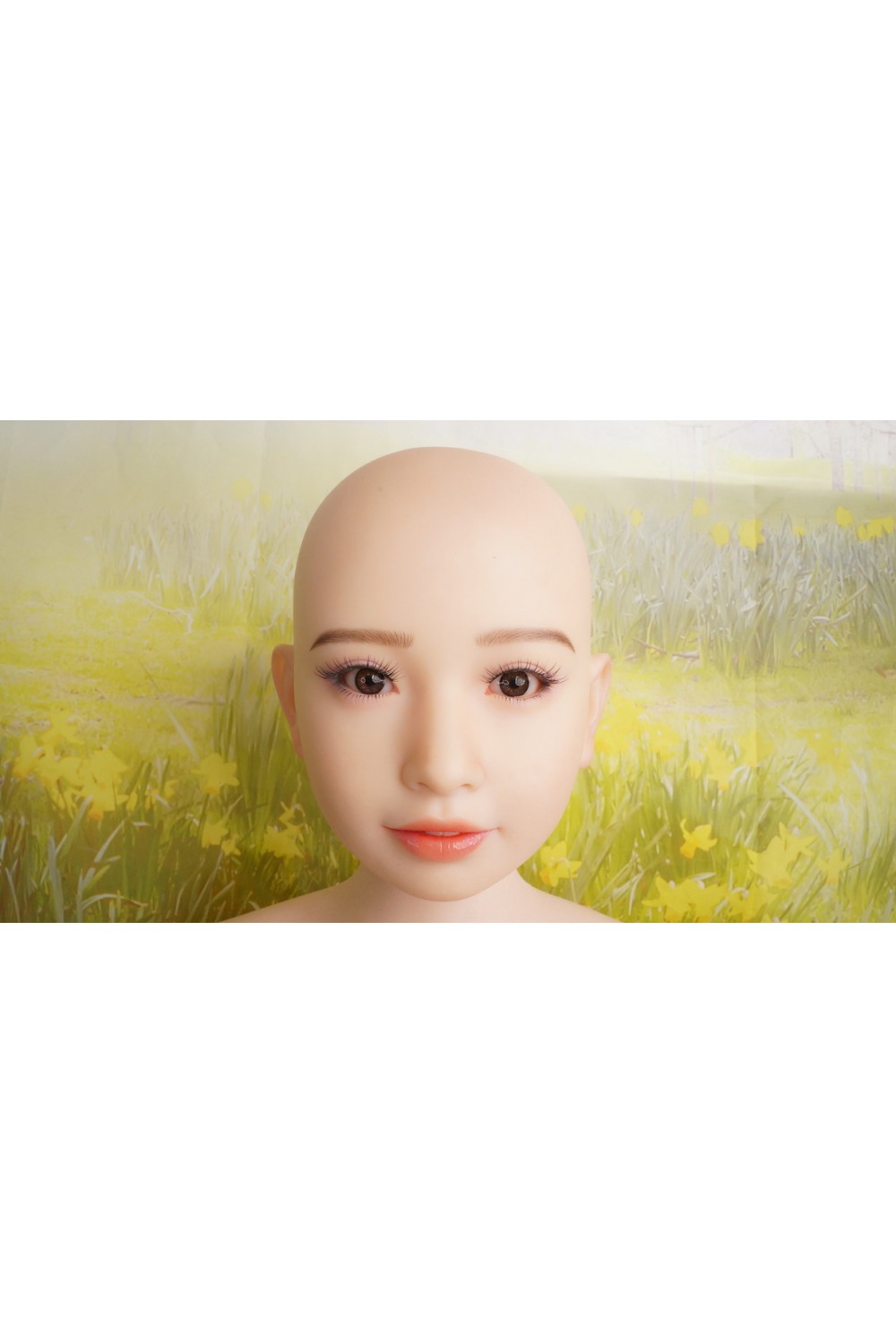 【O初心者応援パック 中古超美品ホール未使用品】J-cute #AGD01 澪（ミオ）軟性シリコンヘッド 149cm バスト平 フルシリコン製