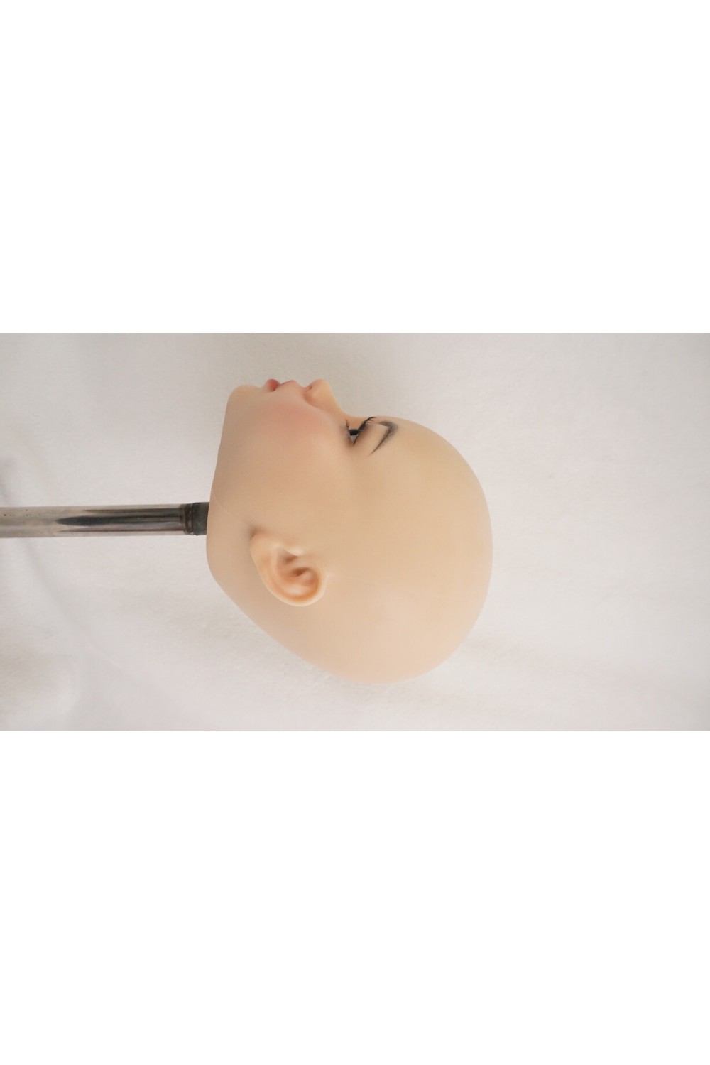 【中古】【O新古超美品 ホール未使用品】Real Girl (D工場製) #D6軟質シリコンヘッド 職人メイク 口開閉機能付き リアルな口腔構造 単品 (140〜170cm推奨)