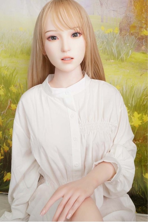 【初心者応援パック 新古美品】WAXDOLL #GE108軟性シリコンヘッド 155cm Cカップ 肌色 ホワイト