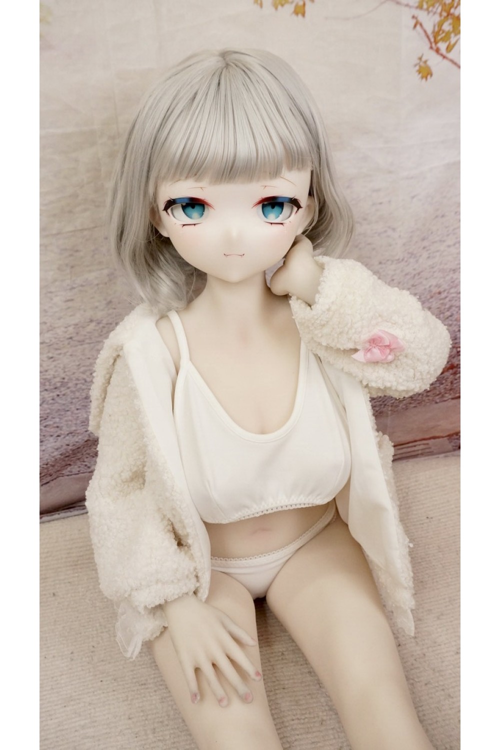 【中古】【初心者応援パック 中古超美品】MOZU DOLL #玲芽（suzume）ちゃんソフトビニール製ヘッド85cm 巨乳