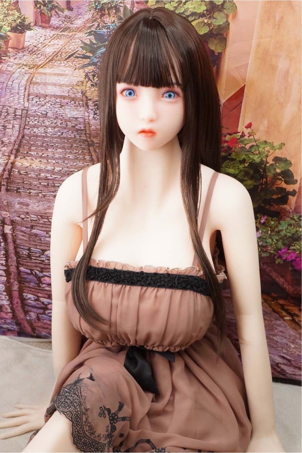 【中古】XTDOLL #Yomiシリコンヘッド ＋153㎝ HカップTPEボディ ゼリー胸 眉毛と睫毛の植毛 自立加工 新骨格 肌色 ナチュラル