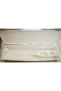 【超美品】ラブドール専用 ジュラルミンケース170cm収納可能 南京錠付き