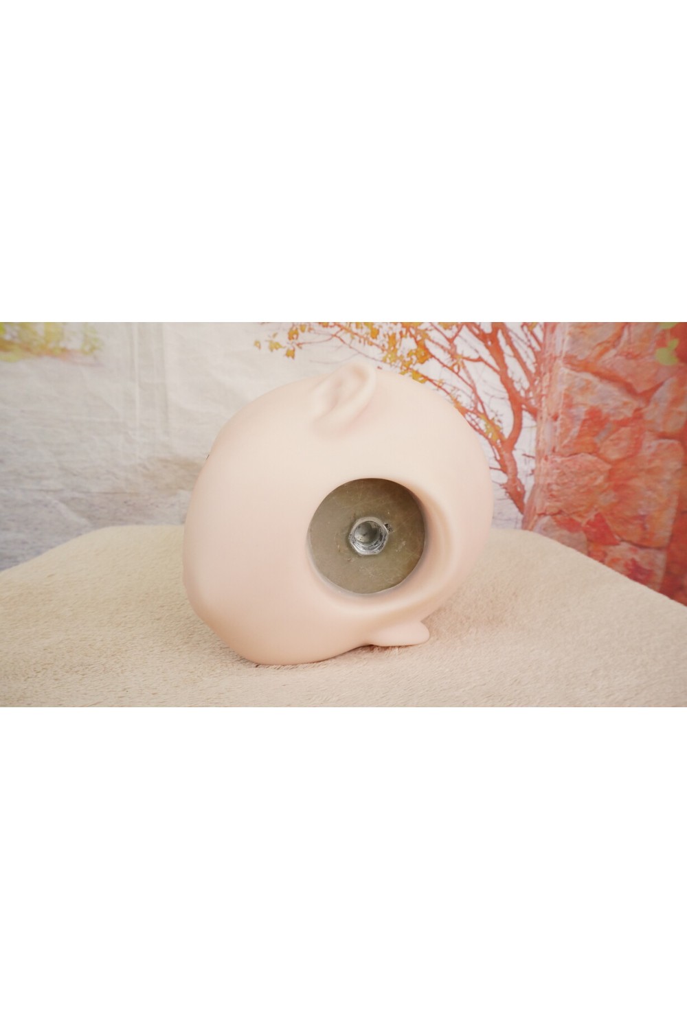 【中古】【O新古超美品 ホール未使用品】MOZUDOLL #未来ちゃんヘッド単品（オーラル可能+舌歯付き）(130〜140cm推奨)