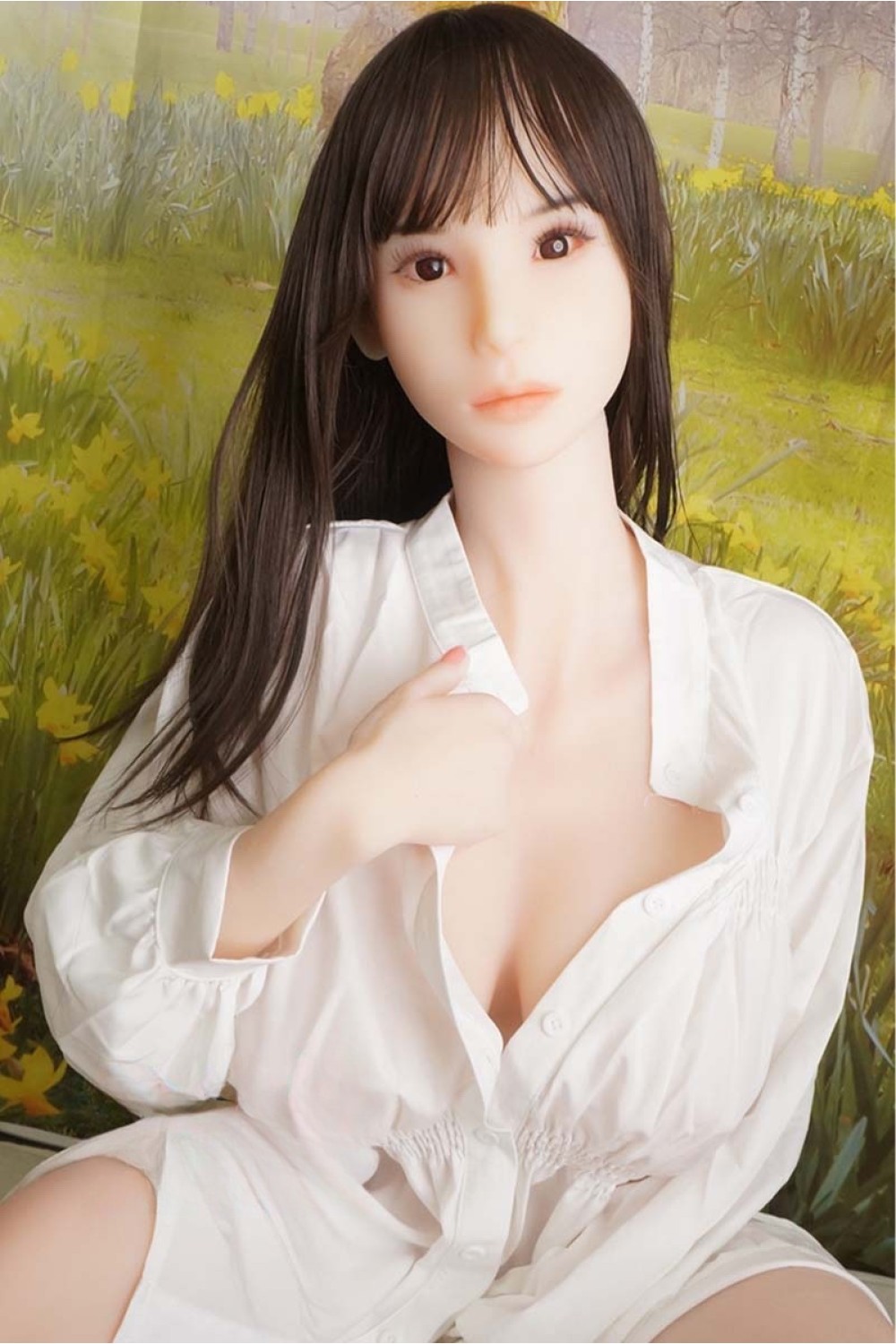 【初心者応援パック 新古美品】WM Dolls #359ヘッド 165cm Gカップ 欧米仕様 ボディのリアルメイクOP ゼリー胸OP 指関節OP 自立加工OP 陰毛植毛OP 新骨格OP 肌色 ピンク