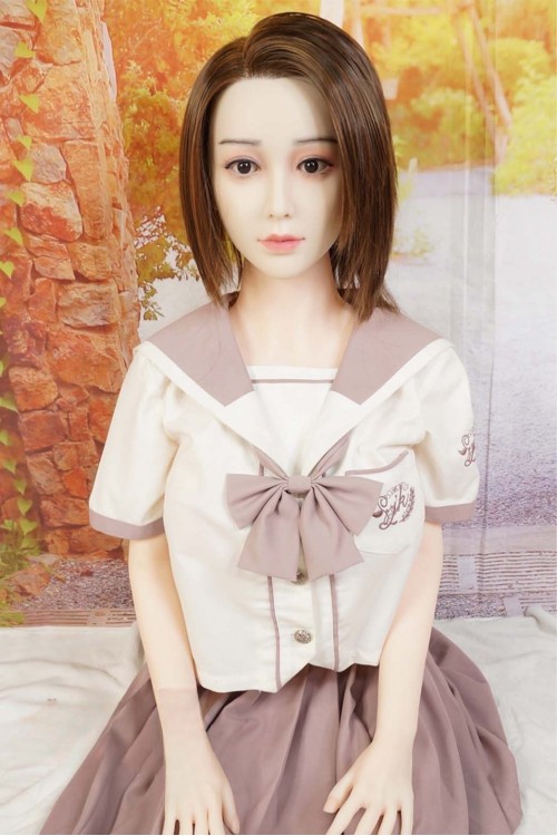 CosDoll #12 シリコンヘッド 148cm 巨乳 中空胸 眉毛、睫毛植毛 髪の毛植毛OP 自立加工OP 視線移動 新骨格 肌色 ナチュラル