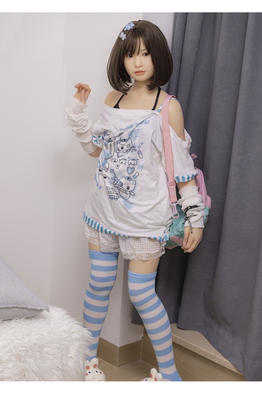 【新品】澪（ミオ）フルシリコン製 J-cute 149cm バスト平 AGD01 澪（ミオ）ヘッド ラブドール 妹系 JC 0003